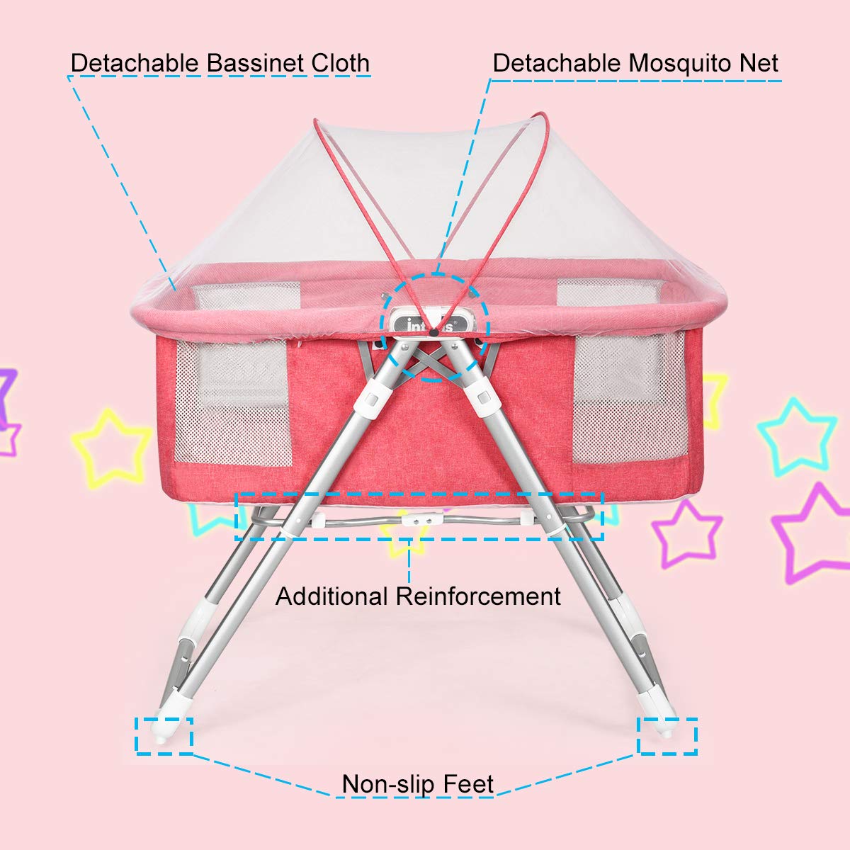 infans 2 in 1 rocking bassinet