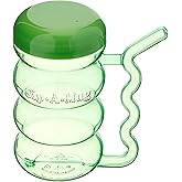Sammons Preston Small Cup with Built-In Straw, 13 oz. Sippy Cup with Secure Lid and Handle for Spill Prevention, Spillproof Mug with Fun Straw for Kids, Elderly, Disabled, and Handicapped