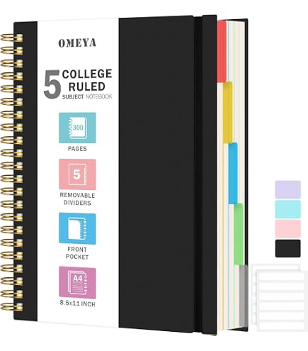 Nu Elite A6 Ringbuch Mit Twin Wire Bindung – 160 Seiten Liniert, 90 G/m² Papier