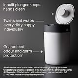 Tommee Tippee Twist and Click Nappy Bin Pink with Refill Cassette Multilayer view 4