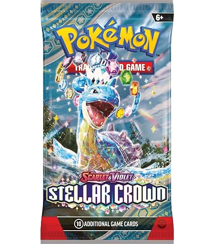 POKEMON TCG: Scarlet & Violet Stellar Crown BOOSTER PACK (1 PACK)