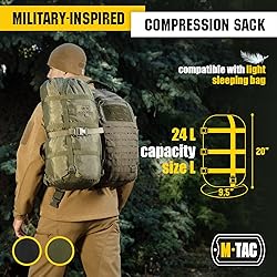 M-Tac Sleeping Bag Compression Stuff Sack Military