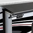 RecPro RV Slide Out Awning | RV Slide Topper | Slideout Awning | Fabric Only | Size Options Available | Black or White Version (46" x 200", Black)