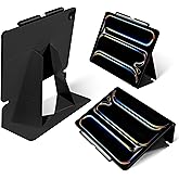 MOFT Folio Case iPad Air 11 Inch Case (M3/M2-2025/2024), iPad Air 5th Generation 2022/4th Gen 2020 10.9 Inch with Detachable Pencil Holder, Multi-Angle Viewing, Auto Sleep/Wake, Jet Black