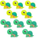 10PCS Silicone Focal Beads, Silicone Turtle Beads Silicone Pen Beads Bulk Silicone Spacer Beads for DIY Craft Garland Keychain Lanyard Necklace Bracelet Jewelry Making Accessories Handmade Crafts