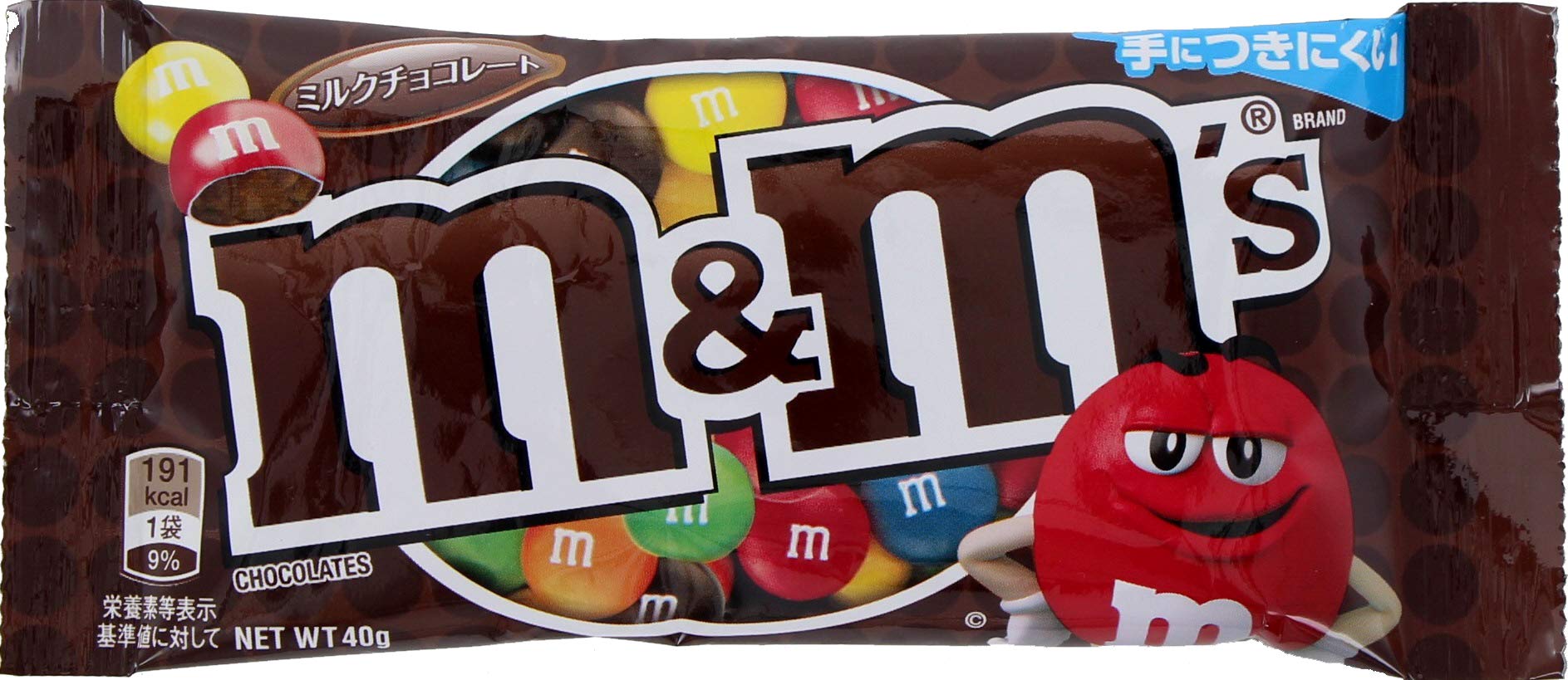 マースジャパン M&M'S ミルクチョコレートシングル 40g×12袋商品画像