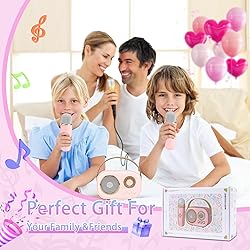 Aresrora Mini Karaoke Machine for Kids,Portable