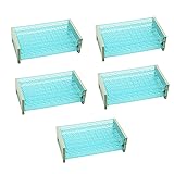 LSVERDE 5 Pcs Test Tube Rack for 13/16 mm Tubes, 50