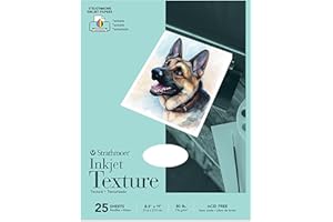 Strathmore Ink Jet Paper Texture 8.5" x 11", 25 Sheets