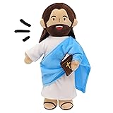 Yelakey Jesus Plush Speaks 20 of Bible Verses and 3