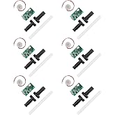 6Pcs USB Humidifier Module 5V Humidifieration Atomizer Spray Circuit, | Ultrasonic Humidifier Board, Atomization Plate Disc Drive Board, DIY Home