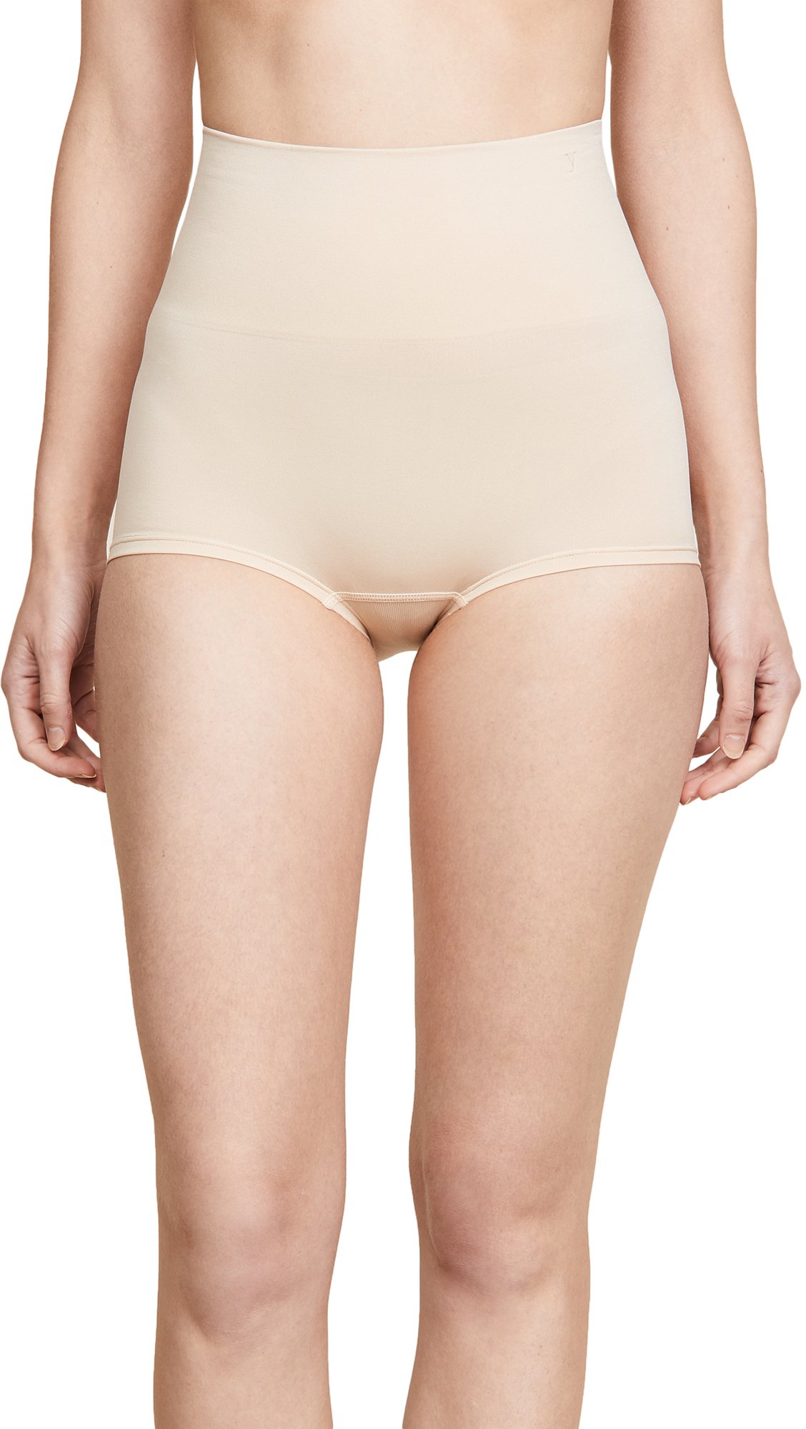 Photo 1 of Yummie womens Ultralight Seamless Girl Boy Short Panties, Frappe, Medium-Large US