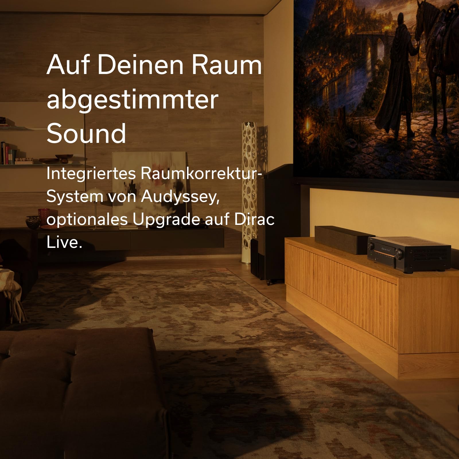 Denon AVC-X3900H 9.4-Kanal AV-Receiver, HiFi Verstärker mit Dolby Atmos, DTS:X, AURO-3D, IMAX Enhanced, 6X HDMI 2.1 (8K) Eingängen und 2 Ausgängen, Bluetooth, WLAN, AirPlay 2, HEOS Multiroom 6