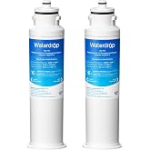 Waterdrop HX2017FR-A Filter, Replacement for Hisense&reg; HX2017F-A, 2 Pack | Replacement for Hisense&reg; HRF266N6CSE1, HRF266N6CSE, HRF209N6CSE, HRF254N6TSE, HRF254N6DSE Twist-In Refrigerator Water Filter