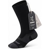 2XU unisex-adult Vectr Full Length Sock