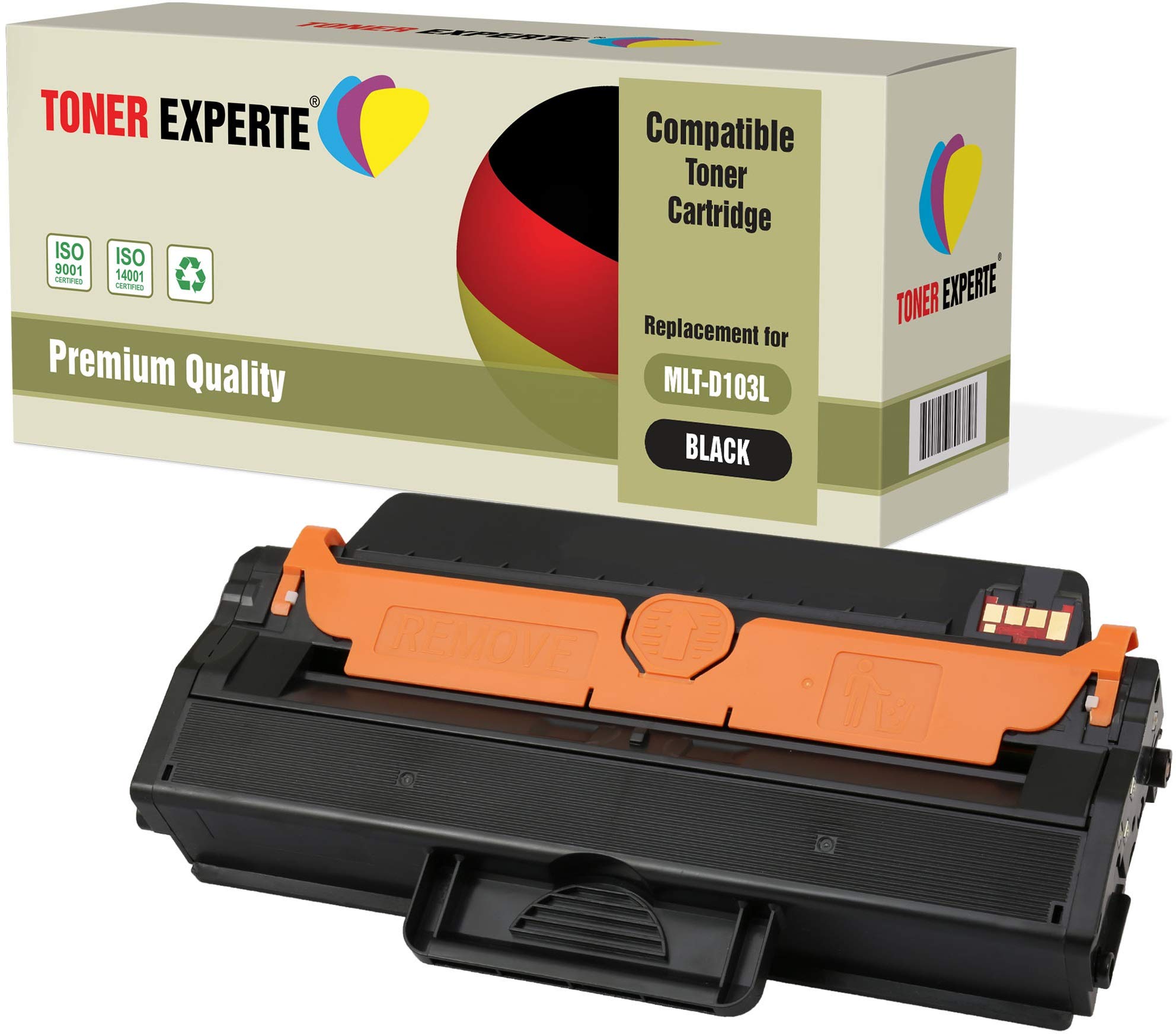 TONER EXPERTE 2-Pack Compatible with MLT-D103L D103L Premium Toner Cartridges for Samsung ML-2950ND, ML-2955DW, ML-2955ND, SCX-4728FD, SCX-4729FD, SCX-4729FW