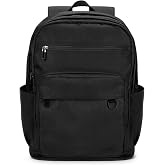 SUIKIHUM Laptop Backpack 16.1 Inch for Men and Women Water Resistant Black | Padded laptop storage protects devices and organized pockets keep essentials accessible for Work Commute and Travel