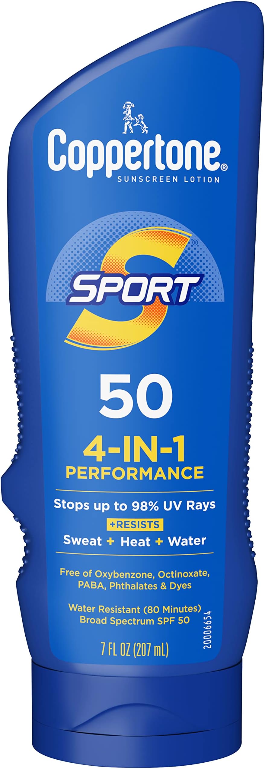 Coppertone Sport Sunscreen Lotion SPF 50, 8oz - Water Resistant UVA/UVB