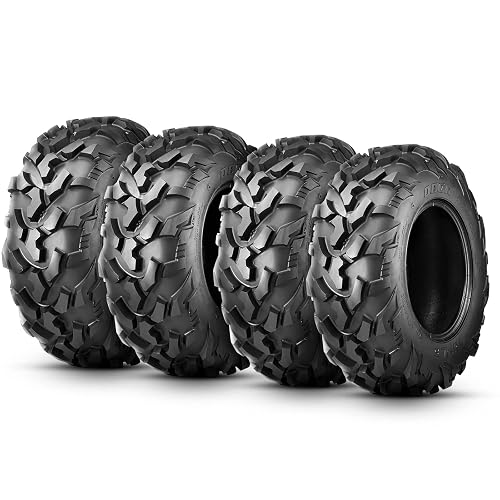 Set of 4 ATV Tires OBOR RIPLE UTV 26x9R12 Front & 26x11R12 Rear, 6PR ...