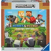 Ravensburger Minecraft Heroes of The Village | Cooperative Board Game | Exciting &amp; Unpredictable | Perfect for Families and Minecraft Enthusiasts | Suitable for Kids &amp; Adults
