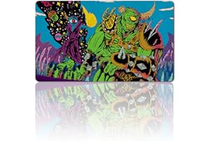 HAIYOUBAI ZNDRSPLT & OKAUN - Board Game MTG Playmat Size 23.6X13.8 in Games Mousepad PlaymatsCompatible for TCG CCG Table Mats Free Bag
