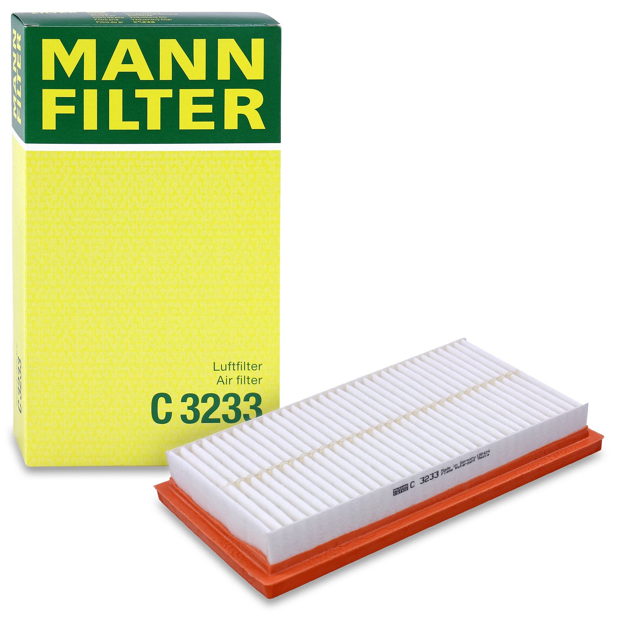 MANN-FILTER C 3233 Air Filter – For Passenger Cars