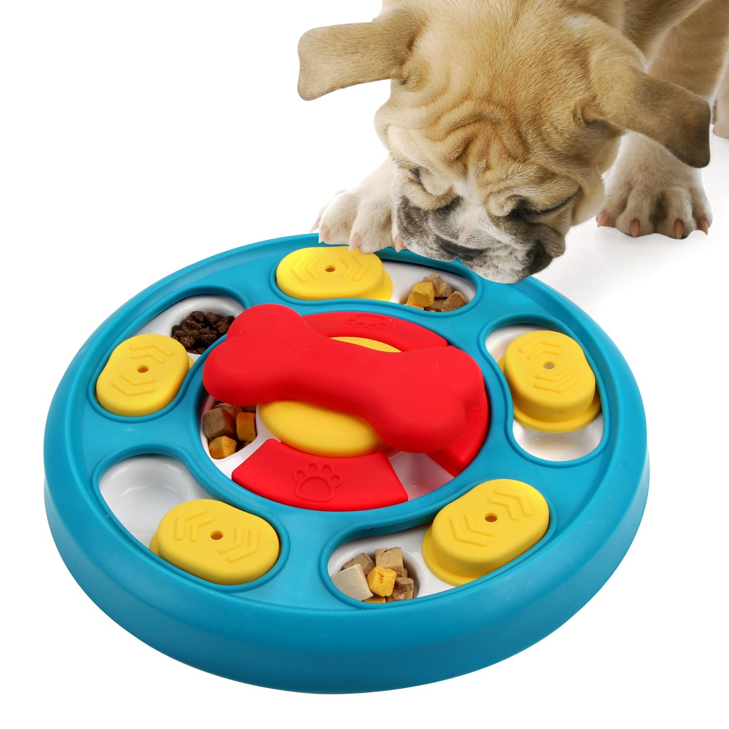Coolplay Dog Puzzle Toy Treat Dispenser, Interactive Dog Toys for Boredom