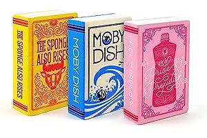 Genuine Fred Neat and Novel, Book Kitchen Sponges, Set of 3