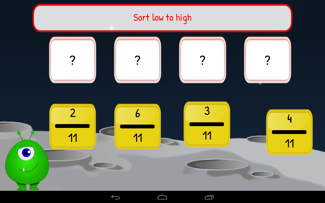 Amazon.com: 3rd 4th Grade Fractions Games: Appstore for Android