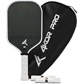4KOR PRO Edition Carbon Fiber Pickleball Paddle &ndash; USAPA Approved 16mm Elongated Paddle &ndash; Lightweight Composite Professional Pickleball Racket for Adults with Replacement Grip Tape and Storage Case