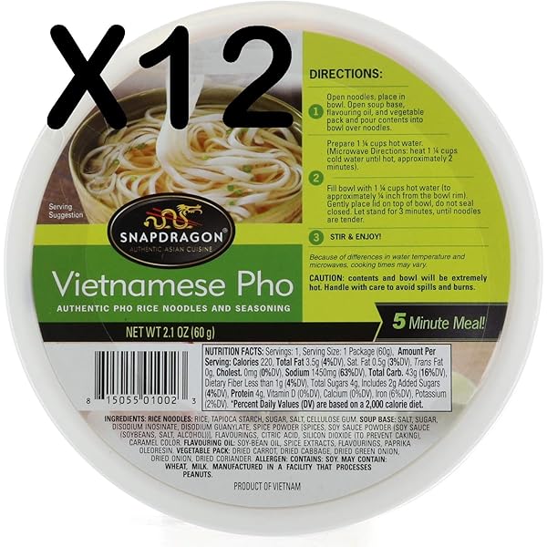 Snapdragon Vietnamese Pho From Costco Food Review, Taste