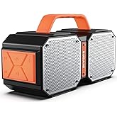 BUGANI M83 Speaker IPX6 Waterproof Portable LargeWireless Speaker,Bluetooth 5.2, Wireless Two Pairing,24H Playtime,Suitable for Family Gatherings and Outdoor