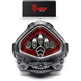 MZS Motorcycle Tail Light LED Integrated for CBR500R CB500F CB500X 13-15 | Rear Turn Signal Blinker Running Taillight, Stop Brake Light, Waterproof Dustproof Clear Lens, Amber Red Dual Color Lamp