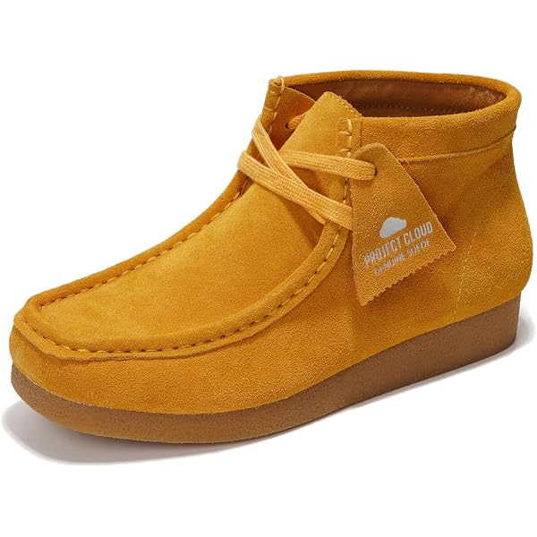 Amazon.com | Clarks Wallabee Light Tan Nubuck 8.5 D (M) | Chukka display picture 3