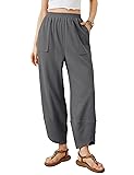 Xiaoxuemeng Womens Baggy Wide Leg Pants Casual