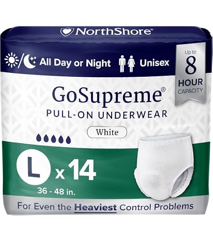Assurance Men's Incontinence Underwear, Maximum Absorbency, L/XL (35 Count) open