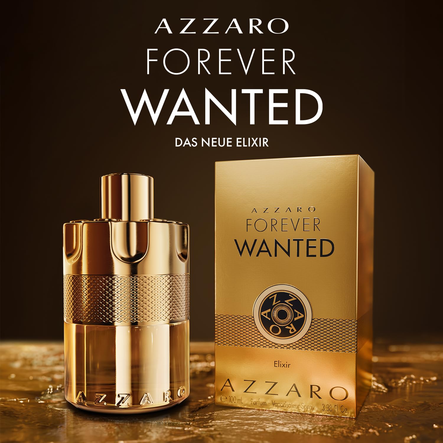 Azzaro Forever Wanted Elixir Eau de Parfum, intensiver, holzig-ledriger Herrenduft, verführerisches Parfüm für Männer, 100 ml 7