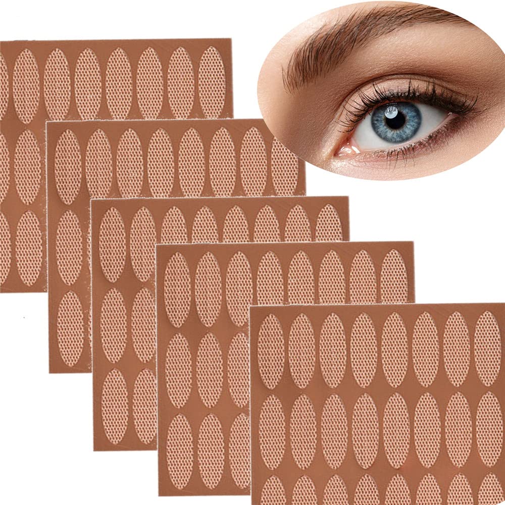 Photo 1 of 10 sheets Widen Eyelid Tape Invisible Eye Stickers Double Self-Adhesive Eyelid Stickers Eye Lift Strips Suitable for eyes with severe drooping and deep eyelids (B)