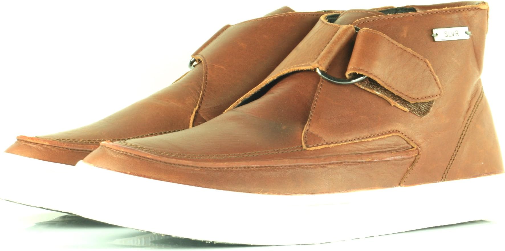 adidas SLVR Silver Fletch Men Shoes High Tops. Color: Brown Q35320 (SIZE: 9.5)