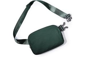 WEPLAN fanny pack,crossbody bags for women trendy,mini belt bag,fashion waistpacks,sling bag for men,peacock-blue