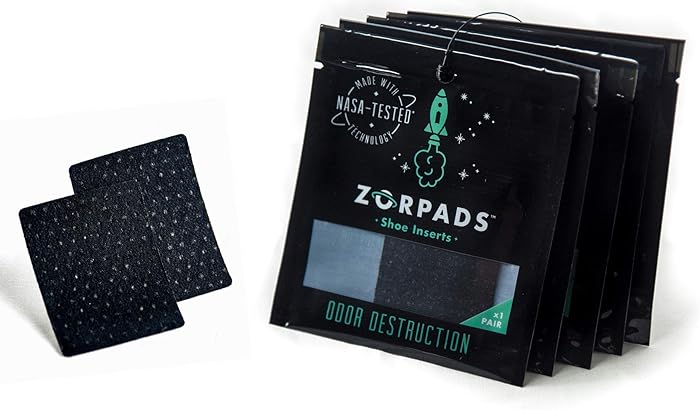 Zorpads Odor Eliminating Shoe Inserts Five Pairs