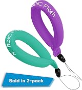 Nordic Flash Waterproof Camera Float Strap 2pk Turquoise Purple Floating Device view 7