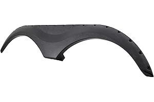 Tough Grade Tandem Fender Skirt | Flared Keystone Style | Textured Black ABS, Durable Impact | Resistant Plastic | 67.5" x 10.5" x 1.25" | Made in USA (1)