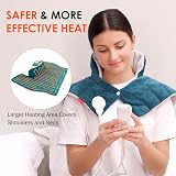 Comfytemp Weighted Neck and Shoulder Heat Pad 2.2 lb 9 Temps 11 Auto-Off view 4