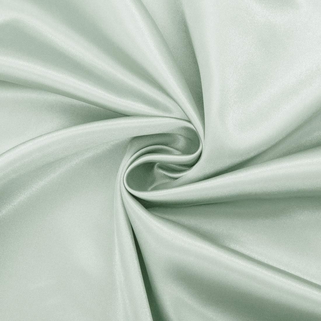 Homiest 6-Pieces Satin Sheets King Size Luxury Silky Satin Bedding Set with Deep Pocket 1 Fitted Sheet + 1 Flat Sheet + 4 Pillowcases, Mint Green: Home & Kitchen