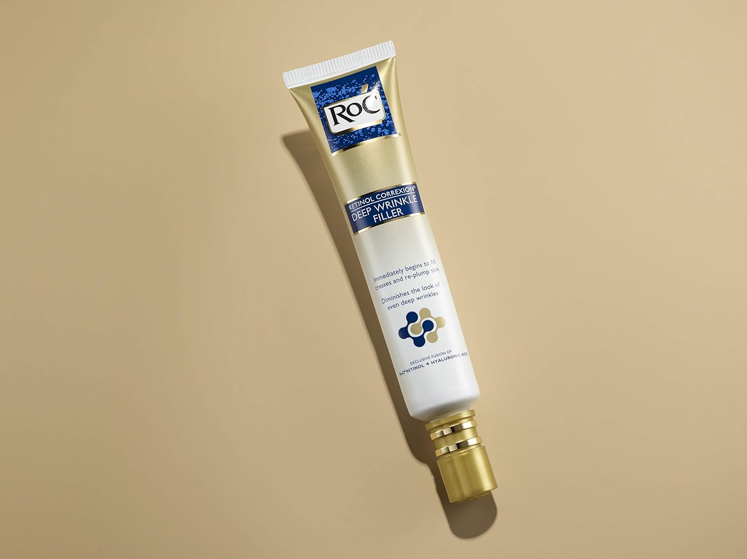 RoC Retinol Correxion Deep Wrinkle Facial Filler with Hyaluronic Acid & Retinol, 1 Ounce: Beauty