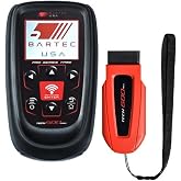 Bartec Tech600PRO TPMS Tool Kit | TPMS Programming Tool, Wireless Updates, Tire Sensor Programmer, 2.4 GHz WiFi, OBD 2 Scanner
