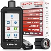 LAUNCH X431 Creader TPMS 5011 V2 Tire Pressure Monitoring Sensor Service Scanner Supports All 315/433MHz Sensors with 12 Service Functions - Upgraded Version of CRT5011E