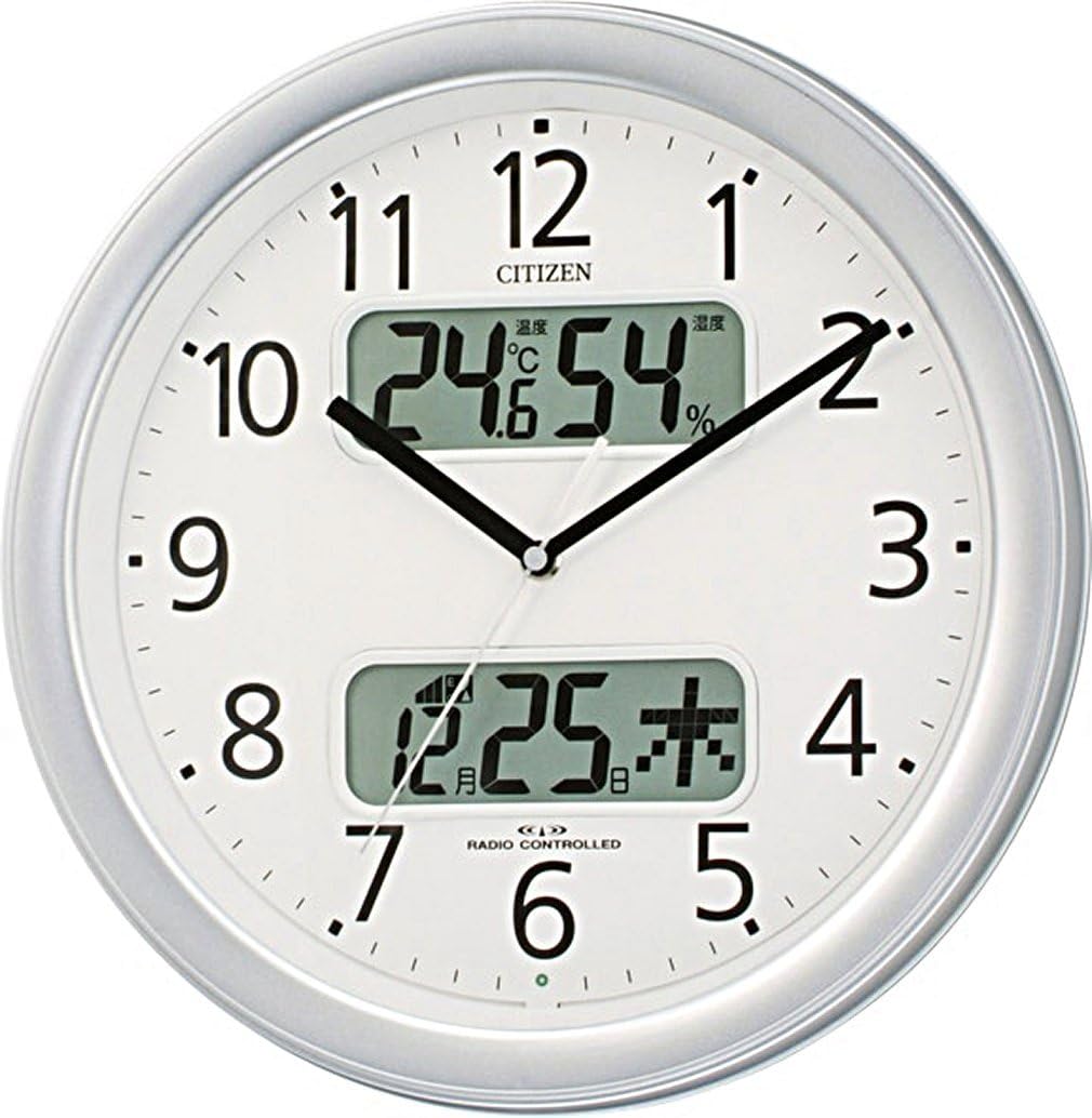 Citizen RadioControlled Clock M01 ShilverMetallic 4FYA01019 (Japan