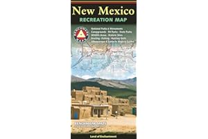 New Mexico Recreation Map - 2025 Edition (Benchmark)